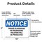 Signmission Private Playground No Trespassing Violators OSHA Notice Sign, Aluminum, 10in W x 7in L, 2PK OS-2PACK-NS-A-710-L-17823 - alternate 7
